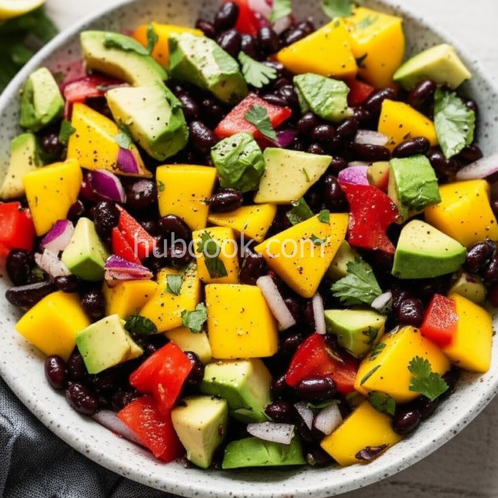 Black Bean and Mango Salad