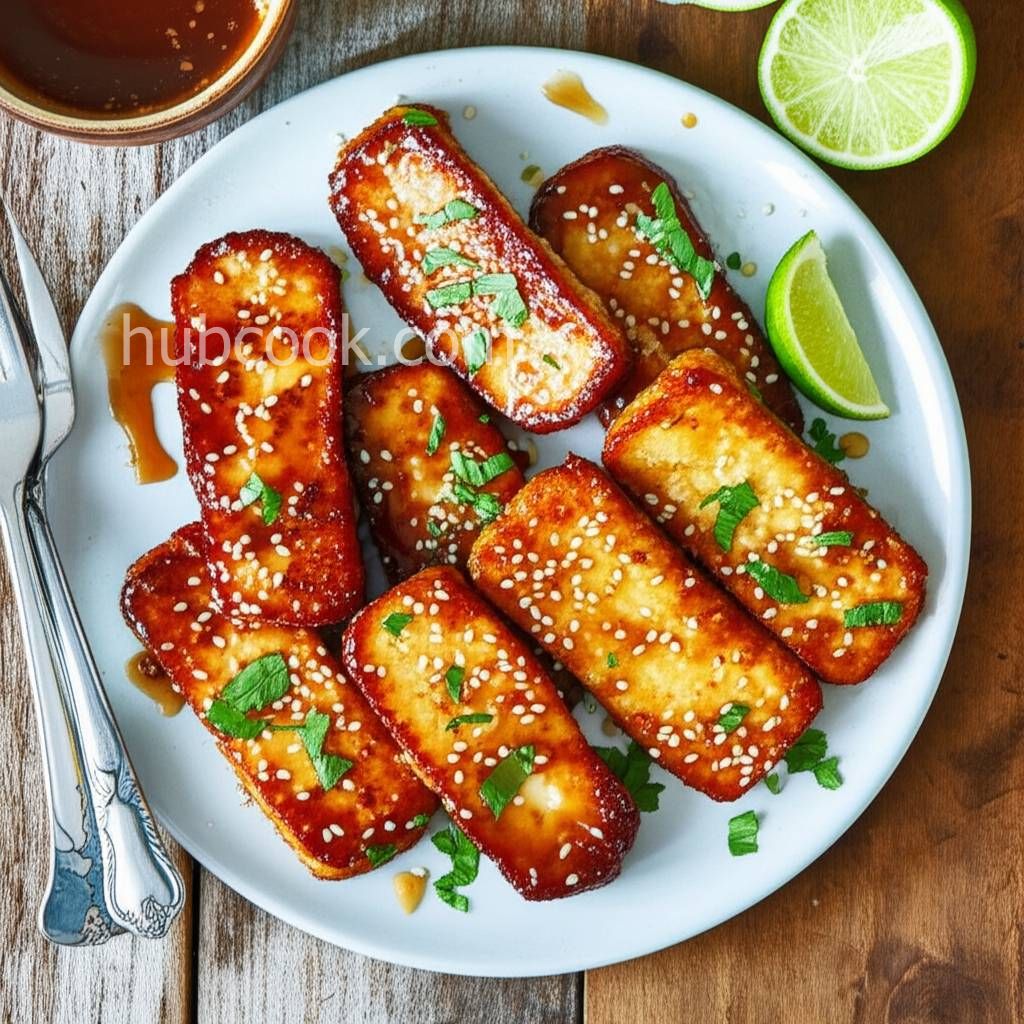 Honey Glazed Halloumi