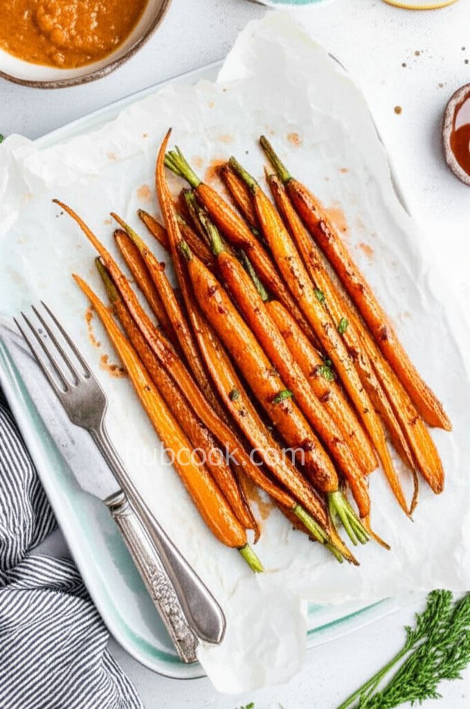 Vegan Baked Carrots